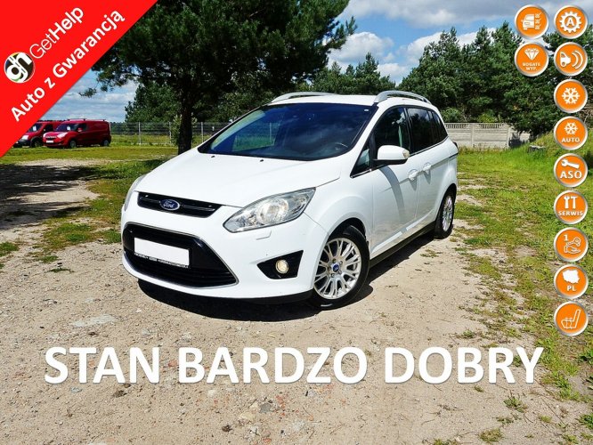 Ford Grand C-MAX 2.0 TDCI*TITANIUM*Climatronic*Alu*Pełna Elektryka*Zadbany*ZOBACZ!!!