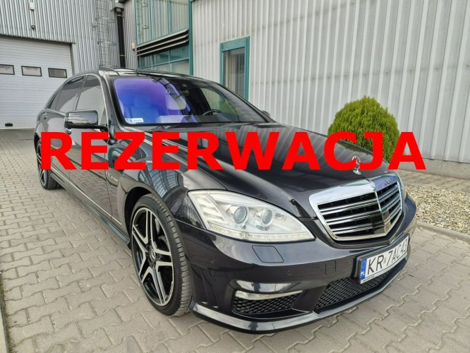 Mercedes S 65 AMG Long V12 Biturbo 612 KM. Salon Polska. Konfiguracja 1.32 mln. W221 (2005-2013)