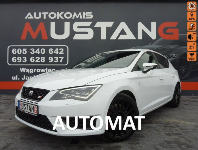 Seat Leon CUPRA*2.0 TSI 265Ps*AUTOMAT*Navi*Klimatronik*Grzana Alcantara III (2012-)