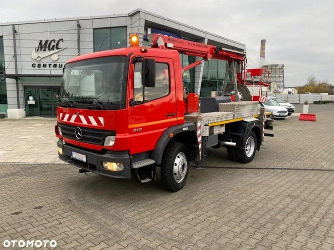 Mercedes Atego 918 Mercedes-Benz Atego 918 / 4X4 / ZWYŻKA 18.5M / 250kg ŁAD. / SUPER STAN