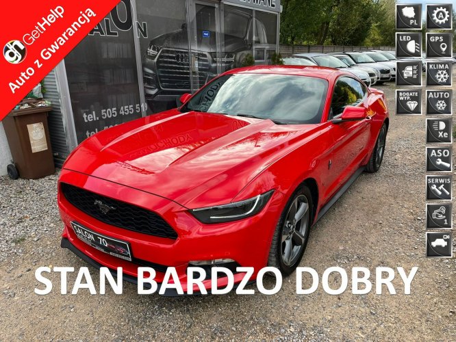 Ford Mustang 3.7 * Tylko 81 Tkm - Gwarancja* Stan B. dobry* Kamera* Tempomat* LED* VI (2014-)