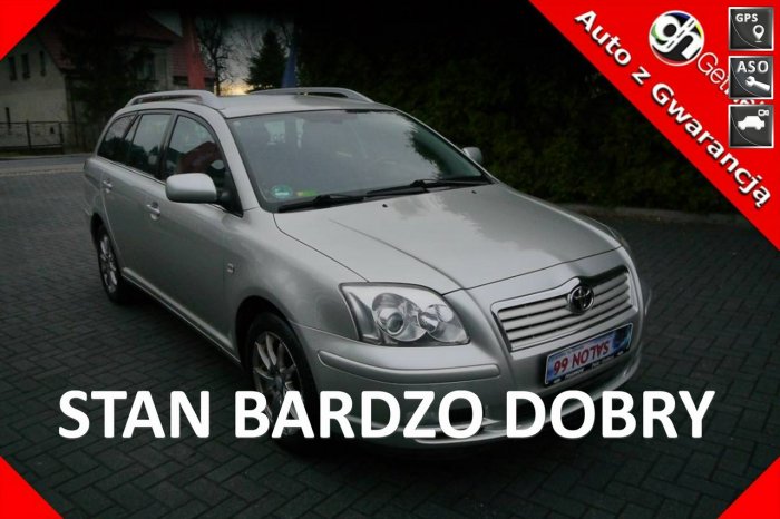 Toyota Avensis 1.8b Kamera Navi Stan b.dobry bez rdzy korozji bezwypadkowy z Niemiec II (2003-2009)