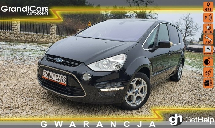 Ford S-Max 2.0d 163KM # Titanium # Navi # Convers+ # Parktronic # Super Stan ! I (2006-2015)