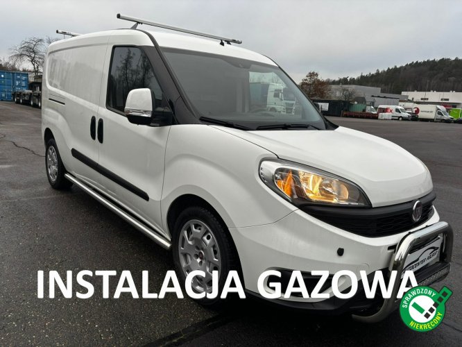 Fiat Doblo Maxi długi 1.4Tjet 120KM   z Nowym LPG przebieg 26 tys km 3 miejscowy