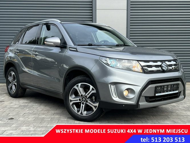 Suzuki Vitara 4X4 # 90tyśkm # jak nowa # skóry # serwis do końca # 1wł II (2015-2019)