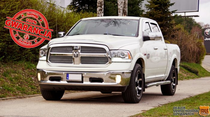 Dodge RAM 3.0 Diesel LongHorn Limited - Praktycznie pełne wyposażenie IV (2009-)