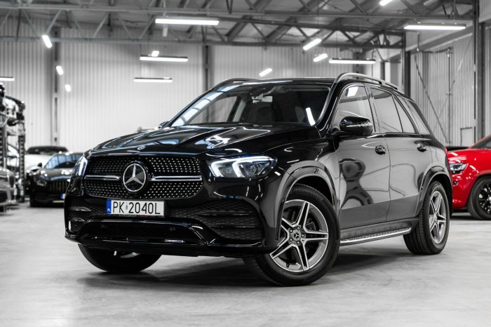 Mercedes GLE 350 d 4Matic. Burmester. Hak. Airmatic. Bezwypadkowy. Tylko 36 000 km. W167 (2019 - )