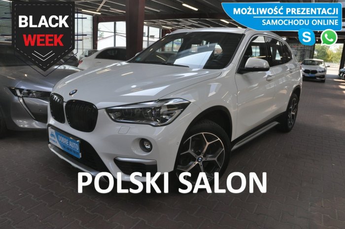 BMW X1 1.5 140KM sDrive  X-LINE Automat, Navigacja, Kamera, El. Klapa,FV23% II (F48) (2015-)