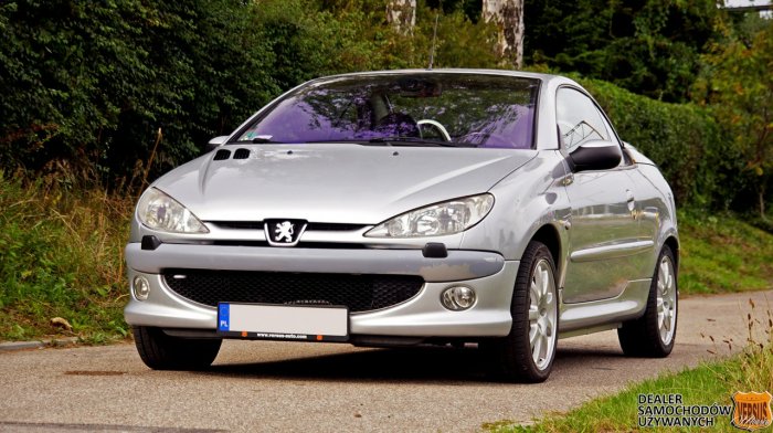 Peugeot 206 CC 2.0i - Cabrio na cały rok - Raty Zamiana Gwarancja