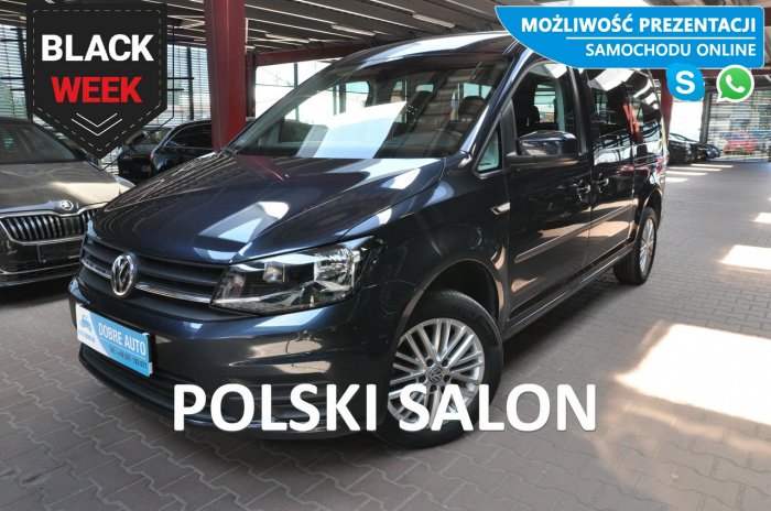 Volkswagen Caddy 2.0 150KM 7 OSOBOWY, 37tyś km,Czujniki Cofania, Navi, Tempomat, FV 23% V (2020-)