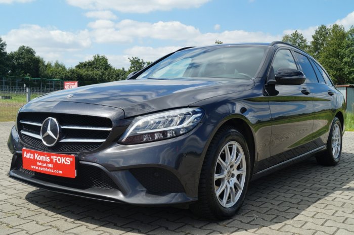 Mercedes C 200 Z Niemiec 1,6 160 km skóra navi led automat zadbany W205 (2014-2021)