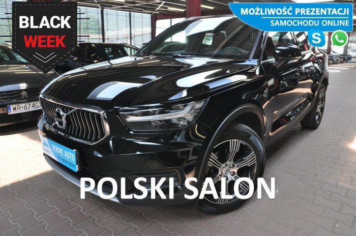 Volvo XC 40 1.5 163KM INSCRIPTION, Automat, Kamera, Navi, Skóra, El.Klapa, FV23%