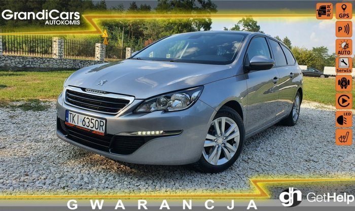 Peugeot 308 SW 1.6 HDI 120KM # NAVI # LED # Skóra # Climatronic # Parktronic III (2013-)