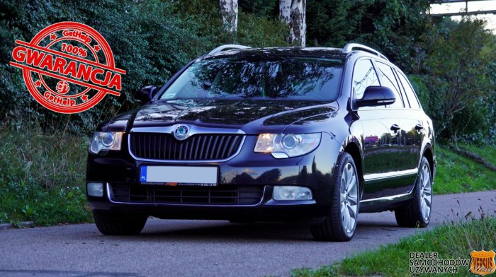 Škoda Superb TDI 4x4 Kombi - NAVI - Skóra - Piękna - raty od 699PLN II (2008-2015)