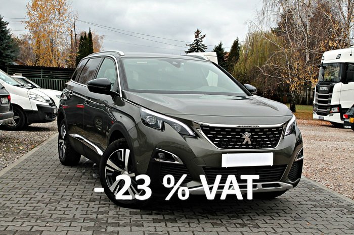 Peugeot 5008 VideoPrezentacja#2,0Hdi180km#Aut,8Hp#GT#FullLED * Vat23%Bezwypadkowy II (2017-)