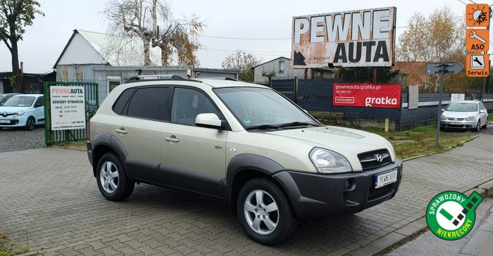 Hyundai Tucson 4X4 /Bardzo zadbany/Alufelgi/Hak holowniczy/Niski przebieg I (2004-2010)