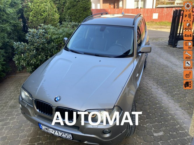 BMW X3 177KM/Automat/Półskóry/Tempomat/Nowy rozrząd/Serwisowany/Zadbany/4*4 E83 (2003-2010)