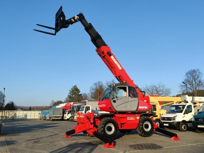 pozostałe Manitou MRT 1850 ROTO Teleskopowa Obrotowa Zwyżka Dźwig 2150,2140,2540 Wózek Jezdniowy Podnośnikowy Obrotowy