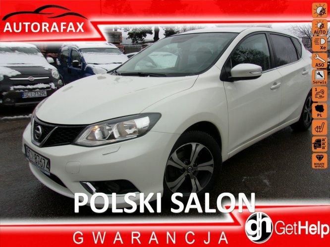 Nissan Pulsar Klimatronic 2-strefowy, Podgrzewane fotele, Xenon, Gwarancja! I (2014-)