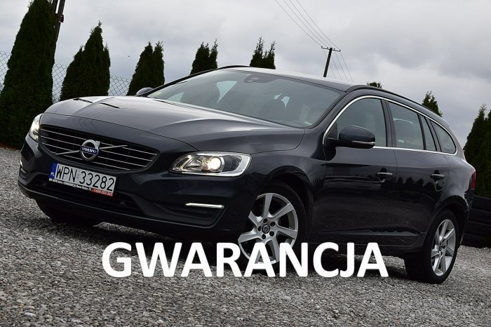 Volvo V60 2,0D Xenon Led Navi pół-skóra Gwarancja I (2010-2018)