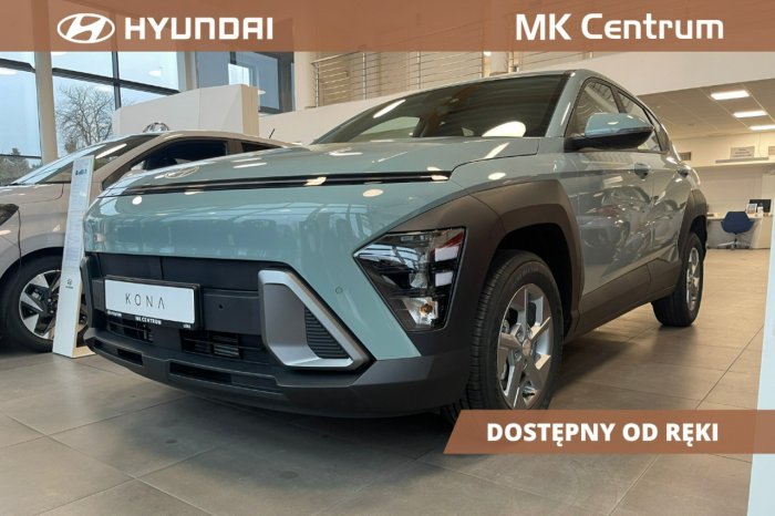 Hyundai Kona 1.0 T-GDI 6MT 2WD (100 KM) Smart - dostępny od ręki II (2023-)