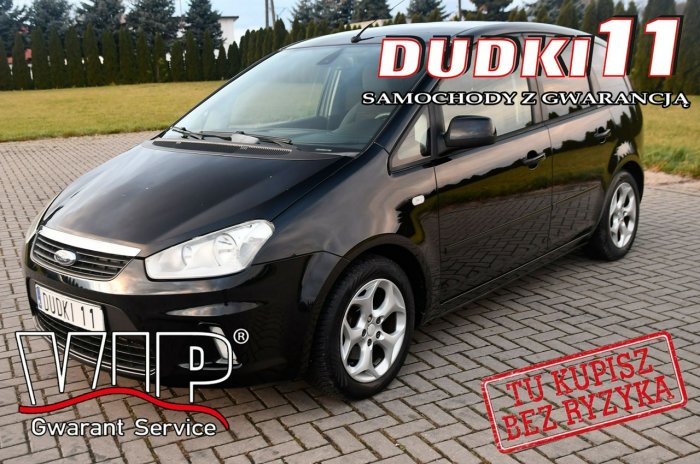 Ford C-Max 1,6 Benz. Dudki11 Navi,Klimatronic 2 str.Parktronic.Hak.Tempomat I (2003-2010)