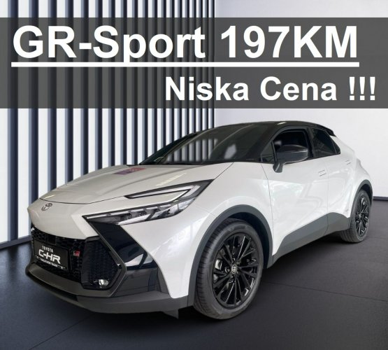 Toyota C-HR Nowa Hybryda 197KM GR Sport Niska Cena Dostępny od ręki 1951 zł