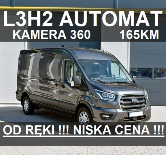 Ford Transit 165KM Automat L3H2 Kamera 360 Dostępny od reki ! Niska Cena ! 2003 zł