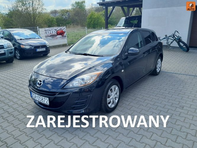 Mazda 3 1.6i klimatronik elektryka bezwypadkowy stan BDB ZAREJESTROWANA II (2009-2013)