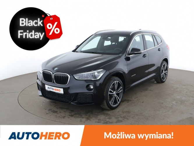 BMW X1 25d M Sport Automat Navi Tempomat Grzane Sportsitze Czarny Sufit LED II (F48) (2015-)