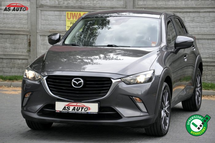 Mazda CX-3 1,5D 105KM SkyActive/Bliss/Navi/PDC/Alu/USB/AUX/Zadbany