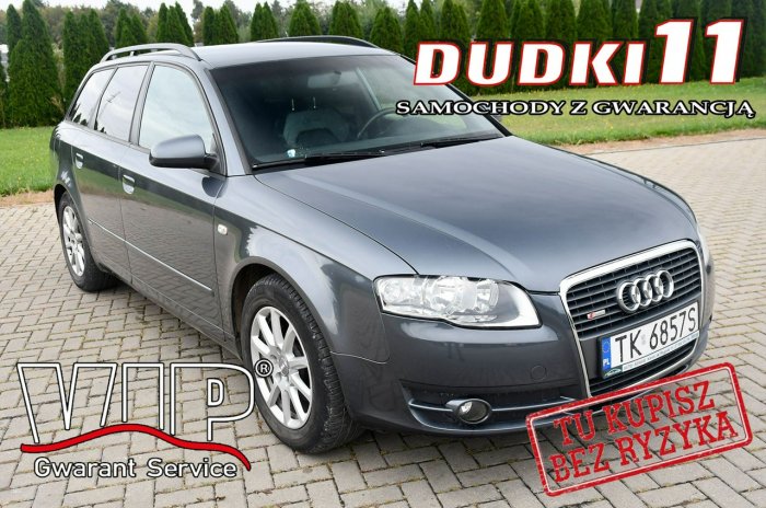 Audi A4 2,0tdi DUDKI11 S-Line,Pół-Skóry.Tempomat.Automat.Klimatr 2 str.OKAZJA B7 (2004-2007)