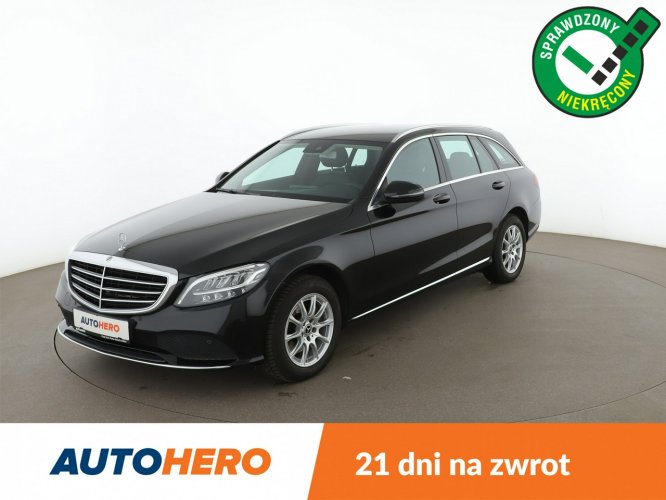 Mercedes C 200 C200 d Automat Exclusive Tempomat Navi Grzane Fotele Kamera Lampy LED W205 (2014-2021)