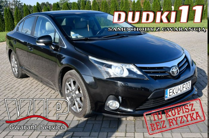 Toyota Avensis 2,0D DUDKI11 Serwis.Klimatronic 2 str.Navi,Kam.Cofania.kredyt.OKAZJA III (2009-)