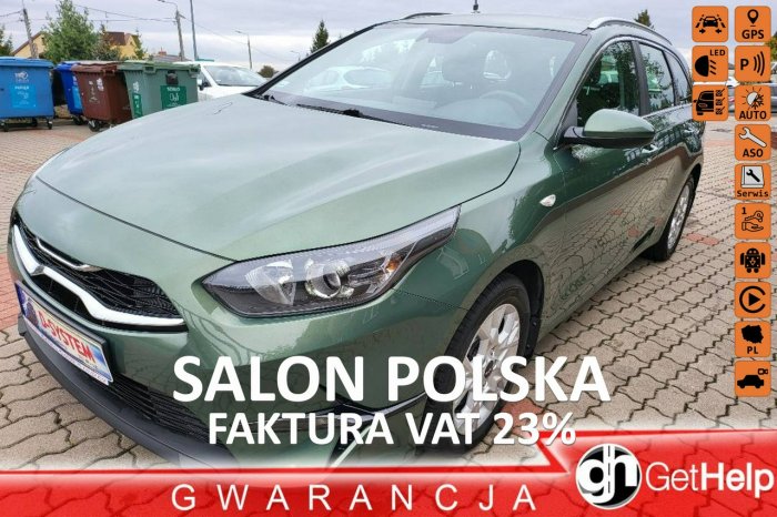 Kia Cee'd 2022 Salon Polska 1Właściciel Bezwypadkowy III (2018-)