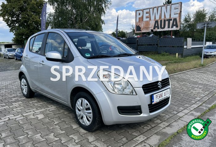 Suzuki Splash Jeden właściciel/Niski przebieg/Oryginalny lakier/Sprawna klimatyzacja