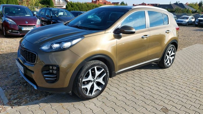 Kia Sportage 1.6 177ps T-GI Benzyna Klimatronic LED Navi Kamera Cofania GT-LINE IV (2016-2021)