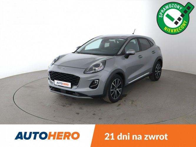 Ford Puma 125KM, full LED, navi, klima, aktywny tempomat, kamera i czujniki park II (2019-)