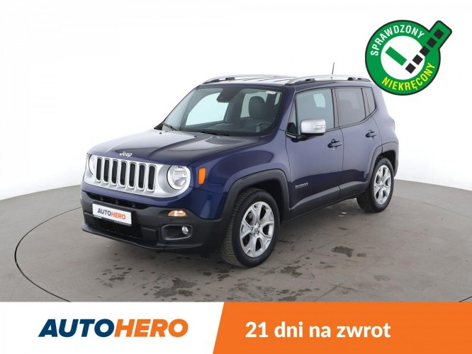 Jeep Renegade klima auto, skóra, czujniki parkowania, grzane fotele I (2014-)