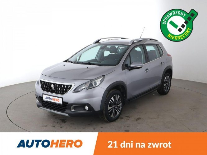 Peugeot 2008 Automat, navi, półskóra, klima auto, czujniki parkowania I (2013-2019)