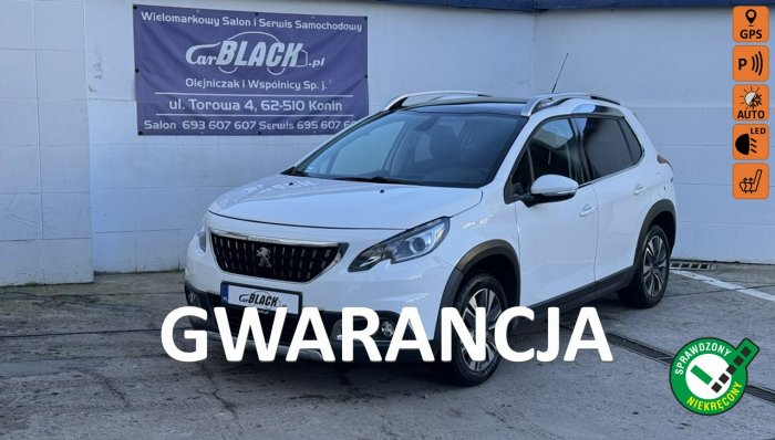 Peugeot 2008 Pisemna Gwarancja 12 miesięcy I (2013-2019)