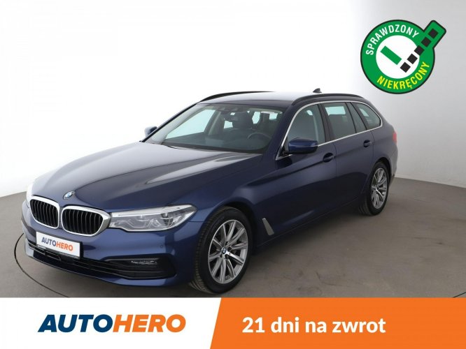 BMW 530 530i Automat xDrive SportLine Navi Tempomat Grzane Fotele Skóra Kamera G30 (2017-)