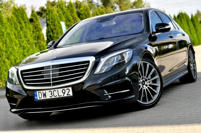 Mercedes S 500 _4.7 456KM_4 Matic_Skóra_Dociągi_Polski Salon_VAT 23%_ W222 (2013-2020)