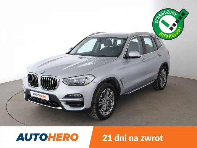 BMW X3 FV23%, 4x4, automat, skóra, full LED, navi, el. klapa, czujniki park G01 (2017-)