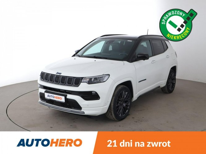 Jeep Compass FV23 4x4 PHEV S Panorama Grzane Wentylowane Fotele Skóra Kamera Navi II (2011-)