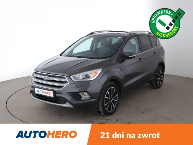 Ford Kuga FL 2.0 TDCi 6MMT 4x4 Titanium Panorama Grzane Fotele Kierownica Kamera II (2012-)