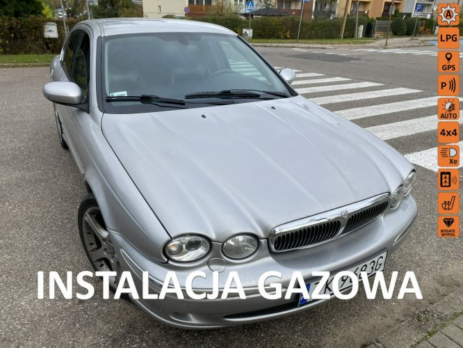 Jaguar X-Type LPG, 4*4, biksenony, skóry, podgrzewane fotele i szyba czołowa, okazja I (2001-2009)