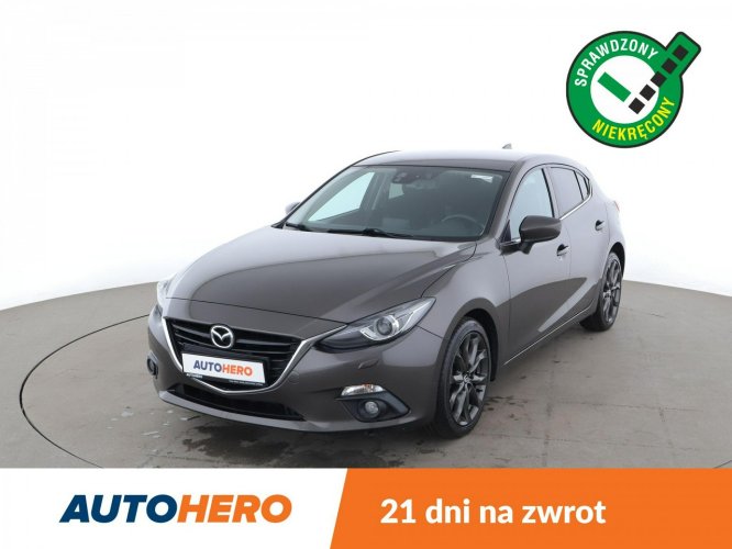 Mazda 3 bi-xenon, navi, klima auto, kamera i czujniki parkowania, grzane fotel III (2013-)