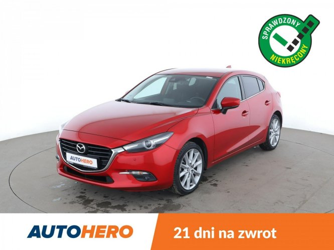 Mazda 3 Navi, klima auto, grzane fotele, kamera i czujniki parkowania III (2013-)