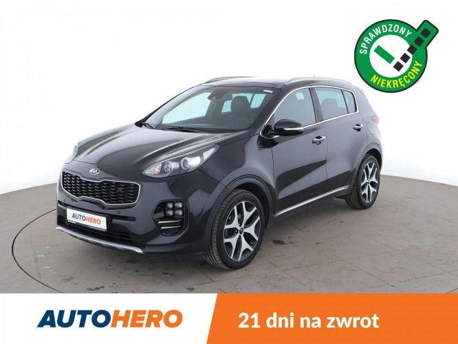 Kia Sportage GT Line, skóra, navi, panorama, kamera i czujniki parkowania, IV (2016-2021)